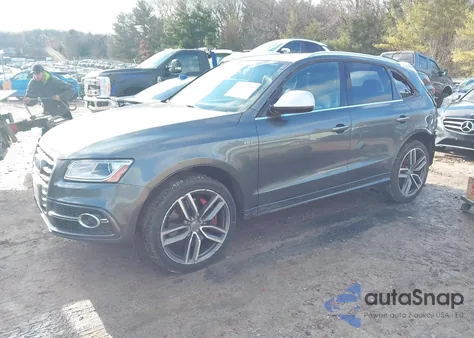 2017 Audi Sq5 3.0T Premium Plus from USA, damaged, VIN WA1CCAFP3HA005188
